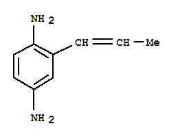 1,4-Benzenediamine,2-(1-propenyl)-(9ci)Structure,432027-49-1Structure 1,4-Benzenediamine,2-(1-propenyl)-(9ci) Structure,432027-49-1Structure