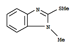 (8ci,9ci)-1-甲基-2-(甲基硫代)-1H-苯并咪唑結(jié)構(gòu)式_4344-61-0結(jié)構(gòu)式