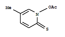 (9ci)-1-(乙?；趸?-5-甲基-2(1H)-吡啶硫酮結(jié)構(gòu)式_434944-72-6結(jié)構(gòu)式