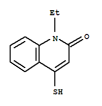 (9ci)-1-乙基-4-疏基-2(1H)-喹啉酮結構式_437981-37-8結構式