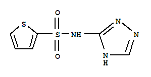 2-Thiophenesulfonamide,n-1h-1,2,4-triazol-3-yl-(9ci)Structure,439932-87-3Structure 2-Thiophenesulfonamide,n-1h-1,2,4-triazol-3-yl-(9ci) Structure,439932-87-3Structure