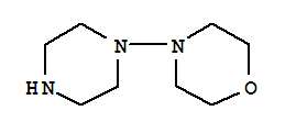 Morpholine, 4-(1-piperazinyl)-(9ci)Structure,442563-55-5Structure Morpholine, 4-(1-piperazinyl)-(9ci) Structure,442563-55-5Structure