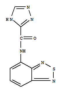 1H-1,2,4-triazole-3-carboxamide,n-2,1,3-benzothiadiazol-4-yl-(9ci)Structure,442650-53-5Structure 1H-1,2,4-triazole-3-carboxamide,n-2,1,3-benzothiadiazol-4-yl-(9ci) Structure,442650-53-5Structure