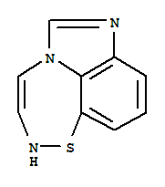 2H-咪唑并[1,5,4-ef]-1,2,5-苯并硫雜二氮雜卓(9ci)結(jié)構(gòu)式_442663-11-8結(jié)構(gòu)式