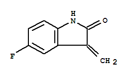 (9ci)-5-氟-1,3-二氫-3-亞甲基-2H-吲哚-2-酮結構式_442883-73-0結構式