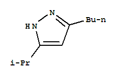 (9ci)-3-丁基-5-(1-甲基乙基)-1H-吡唑結(jié)構(gòu)式_442887-08-3結(jié)構(gòu)式