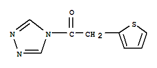 4H-1,2,4-triazole,4-(2-thienylacetyl)-(9ci)Structure,443676-57-1Structure 4H-1,2,4-triazole,4-(2-thienylacetyl)-(9ci) Structure,443676-57-1Structure