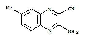 2-Quinoxalinecarbonitrile,3-amino-7-methyl-(9ci)Structure,444807-95-8Structure 2-Quinoxalinecarbonitrile,3-amino-7-methyl-(9ci) Structure,444807-95-8Structure