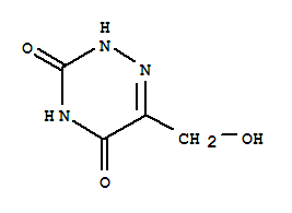 1,2,4-Triazine-3,5(2h,4h)-dione, 6-(hydroxymethyl)-(9ci)Structure,4449-45-0Structure 1,2,4-Triazine-3,5(2h,4h)-dione, 6-(hydroxymethyl)-(9ci) Structure,4449-45-0Structure