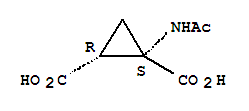 1,2-Cyclopropanedicarboxylicacid,1-(acetylamino)-,(1r,2s)-rel-(9ci)Structure,446879-45-4Structure 1,2-Cyclopropanedicarboxylicacid,1-(acetylamino)-,(1r,2s)-rel-(9ci) Structure,446879-45-4Structure