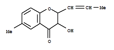 4H-1-benzopyran-4-one, 2,3-dihydro-3-hydroxy-6-methyl-2-(1-propenyl)-(9ci)Structure,447404-11-7Structure 4H-1-benzopyran-4-one, 2,3-dihydro-3-hydroxy-6-methyl-2-(1-propenyl)-(9ci) Structure,447404-11-7Structure
