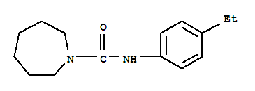 1H-azepine-1-carboxamide,n-(4-ethylphenyl)hexahydro-(9ci)Structure,449790-13-0Structure 1H-azepine-1-carboxamide,n-(4-ethylphenyl)hexahydro-(9ci) Structure,449790-13-0Structure