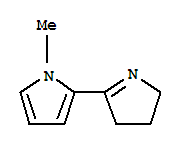 (9ci)-2-(3,4-二氫-2H-吡咯-5-基)-1-甲基-1H-吡咯結(jié)構(gòu)式_453590-48-2結(jié)構(gòu)式