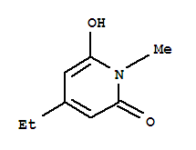 (9ci)-4-乙基-6-羥基-1-甲基-2(1H)-吡啶酮結(jié)構(gòu)式_457629-66-2結(jié)構(gòu)式