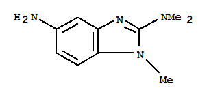 (9ci)-n2,n2,1-三甲基-1H-苯并咪唑-2,5-二胺結(jié)構(gòu)式_46297-17-0結(jié)構(gòu)式