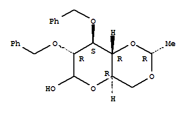 2,3-Di-o-benzyl-4,6-o-ethylidene-d-glucopyranoseStructure,471863-88-4Structure 2,3-Di-o-benzyl-4,6-o-ethylidene-d-glucopyranose Structure,471863-88-4Structure