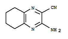 2-Quinoxalinecarbonitrile,3-amino-5,6,7,8-tetrahydro-(9ci)Structure,49845-03-6Structure 2-Quinoxalinecarbonitrile,3-amino-5,6,7,8-tetrahydro-(9ci) Structure,49845-03-6Structure
