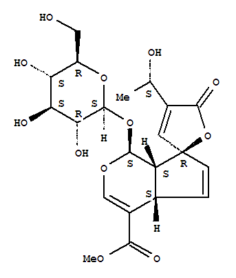 雞蛋花甙結(jié)構(gòu)式_511-89-7結(jié)構(gòu)式