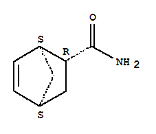 (1R,2S,4R)-rel-雙環(huán)[2.2.1]庚-5-烯-2-甲酰胺結(jié)構(gòu)式_51757-82-5結(jié)構(gòu)式