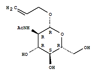 Allyl 2-acetamido-2-deoxy-beta-d-glucopyranosideStructure,54400-77-0Structure Allyl 2-acetamido-2-deoxy-beta-d-glucopyranoside Structure,54400-77-0Structure