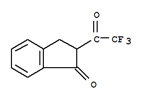 2-三氟乙?；?1-茚酮結(jié)構(gòu)式_576-12-5結(jié)構(gòu)式