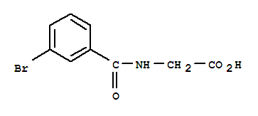 n-(3-溴苯甲?；?-甘氨酸結(jié)構(gòu)式_57728-60-6結(jié)構(gòu)式