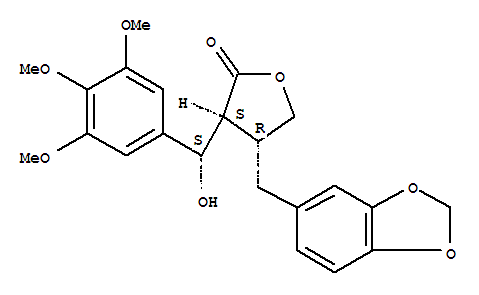 西藏鬼臼脂醇結(jié)構(gòu)式_59366-91-5結(jié)構(gòu)式