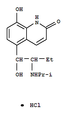 丙卡特羅鹽酸鹽結(jié)構(gòu)式_59828-07-8結(jié)構(gòu)式