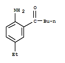1-Pentanone,1-(2-amino-5-ethylphenyl)-(9ci)Structure,637028-37-6Structure 1-Pentanone,1-(2-amino-5-ethylphenyl)-(9ci) Structure,637028-37-6Structure