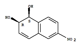 1,2-Naphthalenediol, 1,2-dihydro-6-nitro-, (1s,2r)-(9ci)Structure,640287-37-2Structure 1,2-Naphthalenediol, 1,2-dihydro-6-nitro-, (1s,2r)-(9ci) Structure,640287-37-2Structure