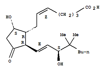 (5Z,9alpha,13e,15r)-9,15-dihydroxy-16,16-dimethyl-11-oxoprosta-5,13-dien-1-oic acidStructure,64072-59-9Structure (5Z,9alpha,13e,15r)-9,15-dihydroxy-16,16-dimethyl-11-oxoprosta-5,13-dien-1-oic acid Structure,64072-59-9Structure