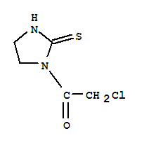 2-Imidazolidinethione,1-(chloroacetyl)-(9ci)Structure,64202-34-2Structure 2-Imidazolidinethione,1-(chloroacetyl)-(9ci) Structure,64202-34-2Structure