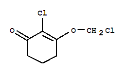 2-Cyclohexen-1-one,2-chloro-3-(chloromethoxy)-(9ci)Structure,642087-96-5Structure 2-Cyclohexen-1-one,2-chloro-3-(chloromethoxy)-(9ci) Structure,642087-96-5Structure