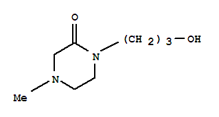 Piperazinone, 1-(3-hydroxypropyl)-4-methyl-(9ci)Structure,643084-44-0Structure Piperazinone, 1-(3-hydroxypropyl)-4-methyl-(9ci) Structure,643084-44-0Structure