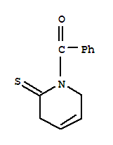 (7ci,8ci)-1-苯甲?；?3,6-二氫-2(1H)-吡啶硫酮結(jié)構(gòu)式_6431-24-9結(jié)構(gòu)式