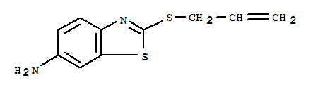 6-Benzothiazolamine,2-(2-propenylthio)-(9ci)Structure,64350-94-3Structure 6-Benzothiazolamine,2-(2-propenylthio)-(9ci) Structure,64350-94-3Structure