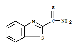 2-Benzothiazolecarbothioamide(9ci)Structure,64377-94-2Structure 2-Benzothiazolecarbothioamide(9ci) Structure,64377-94-2Structure