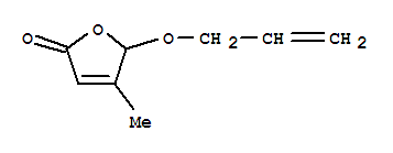 (9ci)-4-甲基-5-(2-丙烯基氧基)-2(5H)-呋喃酮結(jié)構(gòu)式_646504-94-1結(jié)構(gòu)式
