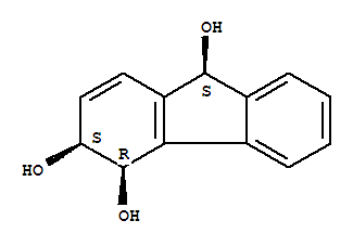 3H-fluorene-3,4,9-triol, 4,9-dihydro-, (3s,4r,9s)-(9ci)Structure,646507-12-2Structure 3H-fluorene-3,4,9-triol, 4,9-dihydro-, (3s,4r,9s)-(9ci) Structure,646507-12-2Structure