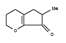 (9ci)-3,4,5,6-四氫-6-甲基-環(huán)戊并[b]吡喃-7(2H)-酮結構式_647024-61-1結構式