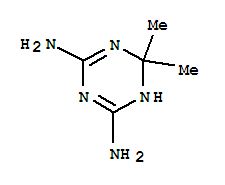 1,3,5-Triazine-2,4-diamine,1,6-dihydro-6,6-dimethyl-(9ci)Structure,64706-33-8Structure 1,3,5-Triazine-2,4-diamine,1,6-dihydro-6,6-dimethyl-(9ci) Structure,64706-33-8Structure