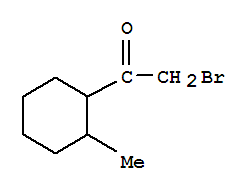(9ci)-2-溴-1-(2-甲基環(huán)己基)-乙酮結(jié)構(gòu)式_64764-60-9結(jié)構(gòu)式