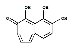 6H-benzocyclohepten-6-one, 3,4,5-trihydroxy-(9ci)Structure,64782-84-9Structure 6H-benzocyclohepten-6-one, 3,4,5-trihydroxy-(9ci) Structure,64782-84-9Structure