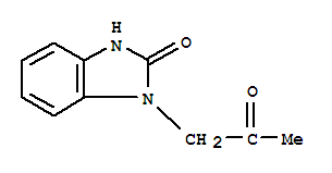 (9ci)-1,3-二氫-1-(2-氧代丙基)-2H-苯并咪唑-2-酮結(jié)構(gòu)式_64928-98-9結(jié)構(gòu)式