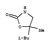 (5ci)-5-異丁基-5-甲基-2-噁唑烷酮結(jié)構(gòu)式_649568-32-1結(jié)構(gòu)式