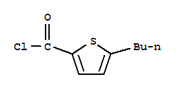 2-Thiophenecarbonyl chloride, 5-butyl-(9ci)Structure,64964-19-8Structure 2-Thiophenecarbonyl chloride, 5-butyl-(9ci) Structure,64964-19-8Structure