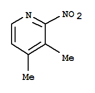 3,4-Dimethyl-2-nitropyridineStructure,65169-29-1Structure 3,4-Dimethyl-2-nitropyridine Structure,65169-29-1Structure