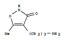 3(2H)-isoxazolone,4-(3-aminopropyl)-5-methyl-(9ci)Structure,65202-88-2Structure 3(2H)-isoxazolone,4-(3-aminopropyl)-5-methyl-(9ci) Structure,65202-88-2Structure