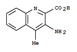 2-Quinolinecarboxylicacid,3-amino-4-methyl-(9ci)Structure,65298-48-8Structure 2-Quinolinecarboxylicacid,3-amino-4-methyl-(9ci) Structure,65298-48-8Structure