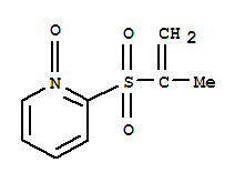 (9ci)-2-[(1-甲基乙烯)磺?；鵠-吡啶,1-氧化物結(jié)構(gòu)式_65332-88-9結(jié)構(gòu)式
